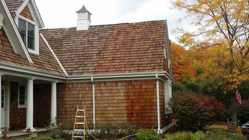 cedar roof cleaning