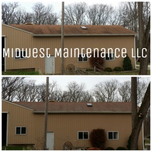 black roof stain removal madison wisconsin